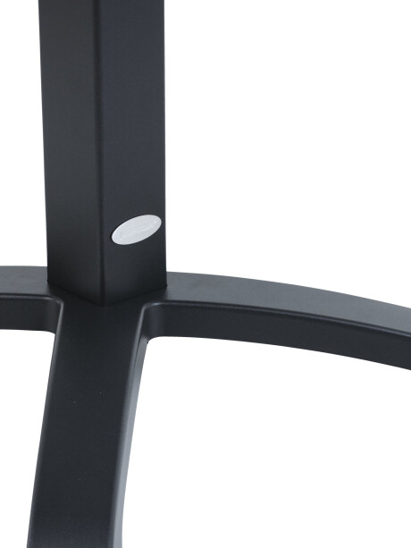 Mesa de balcón HOBRO A70xL70 negro Mesa de balcón HOBRO A70xL70 negro