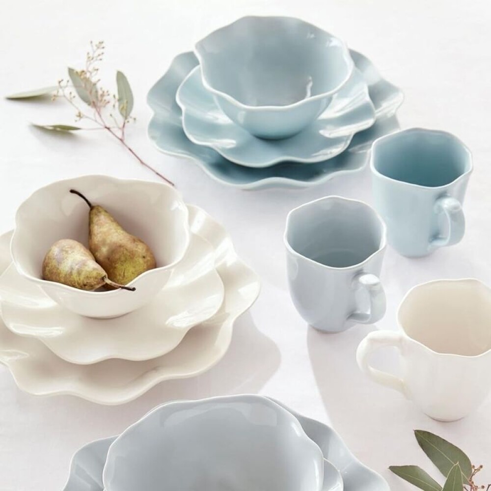 PORTMEIRION S CONRAN FLORET BOWLS MULTIUSO SET X4 CELESTE PORTMEIRION S CONRAN FLORET BOWLS MULTIUSO SET X4 CELESTE