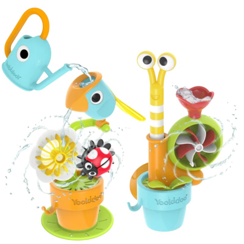 Pour n Groe Spinning Garden Juego de Baño Yookidoo Pour n Groe Spinning Garden Juego de Baño Yookidoo