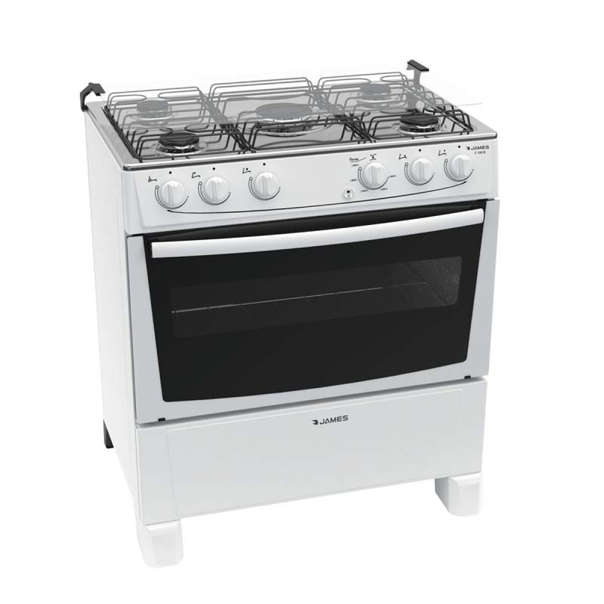 Cocina a Gas JAMES C150 - Blanco 