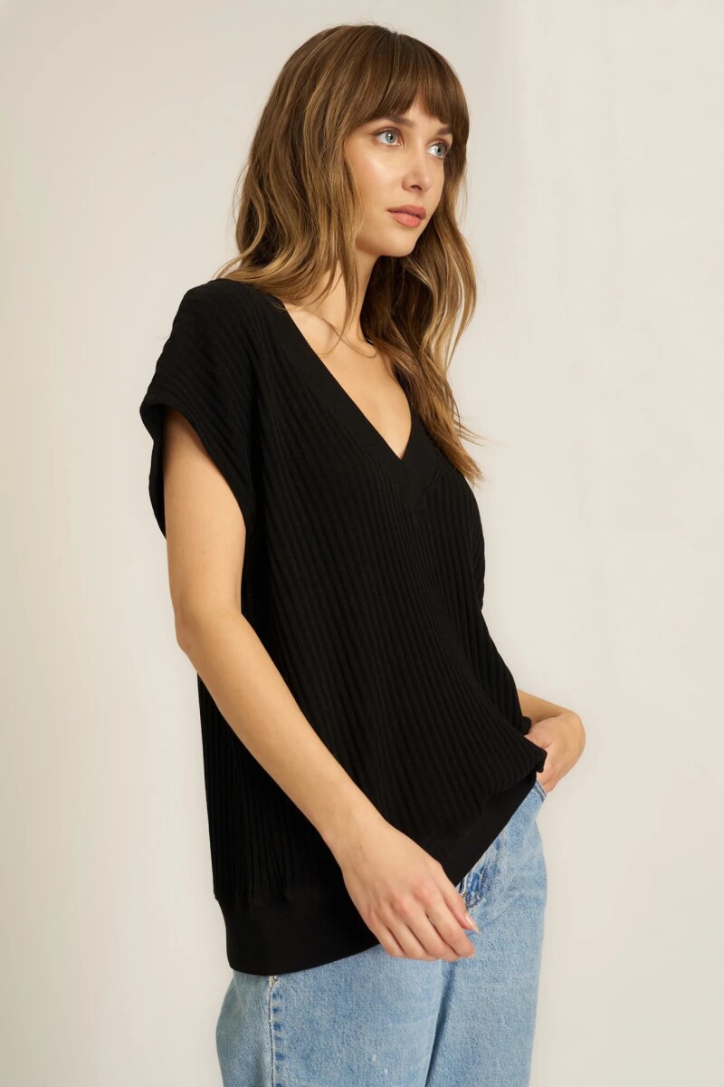 CHALECO LOST IN LOVE Negro