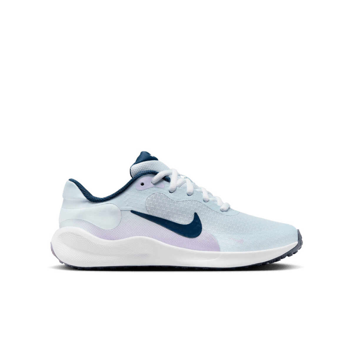 Zapatillas Nike Revolution 7 de Ninos Gris La Cancha