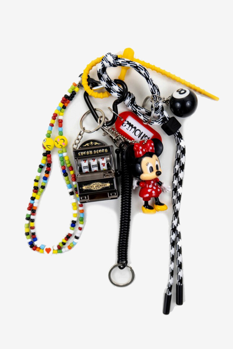 CHARM LLAVERO Rojo