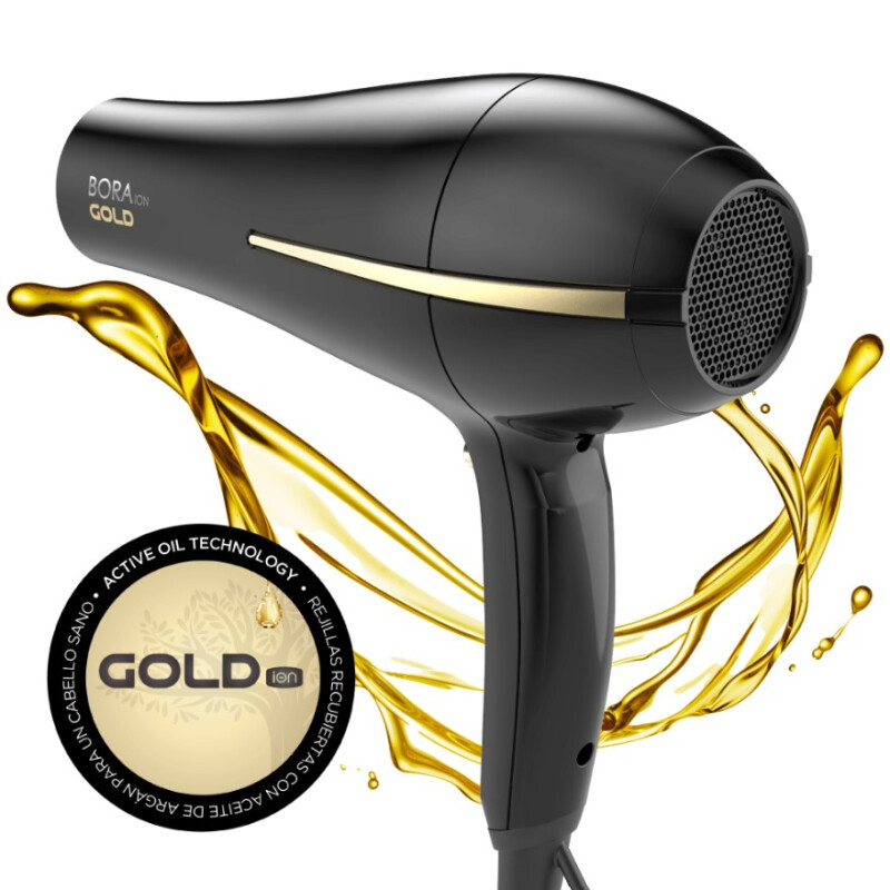 Secador De Pelo Gama Italy Bora Gold Ion Con Aceite De Argán Profesional Anti Frizz Difusor Secador De Pelo Gama Italy Bora Gold Ion Con Aceite De Argán Profesional Anti Frizz Difusor