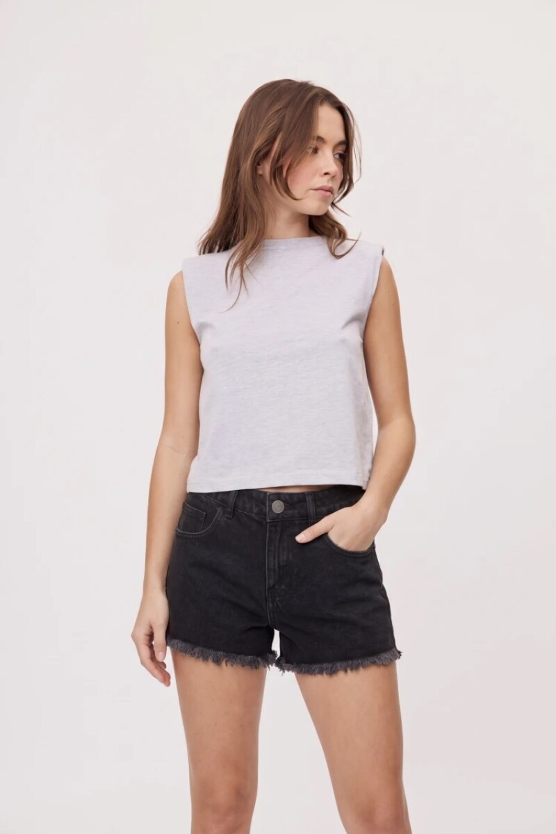 SHORT P.CAKE SOIE - NEGRO 