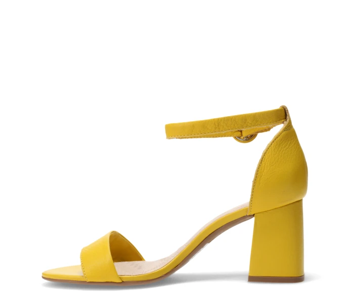 Sandalia una tira c/hebilla Amarelo/Verao