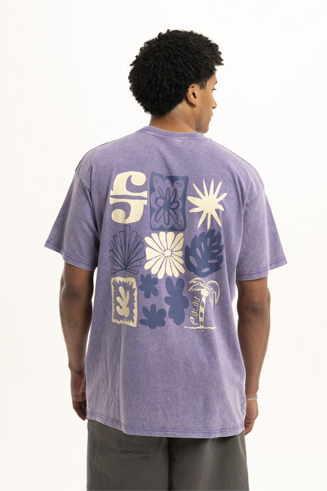 Remera Pulau Palmtree Violeta