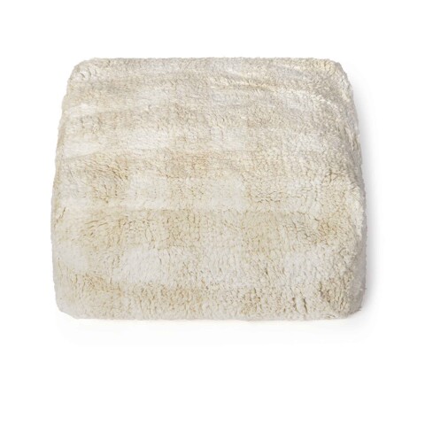 Pouf lavable - Vichy Ivory