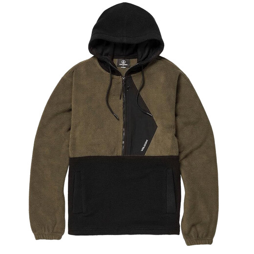 Campera Volcom ABG UNERSTAND HALF ZIP - Verde Campera Volcom ABG UNERSTAND HALF ZIP - Verde