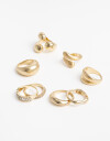 Sets Anillos Metal Sets 8 Anillos - Dorado
