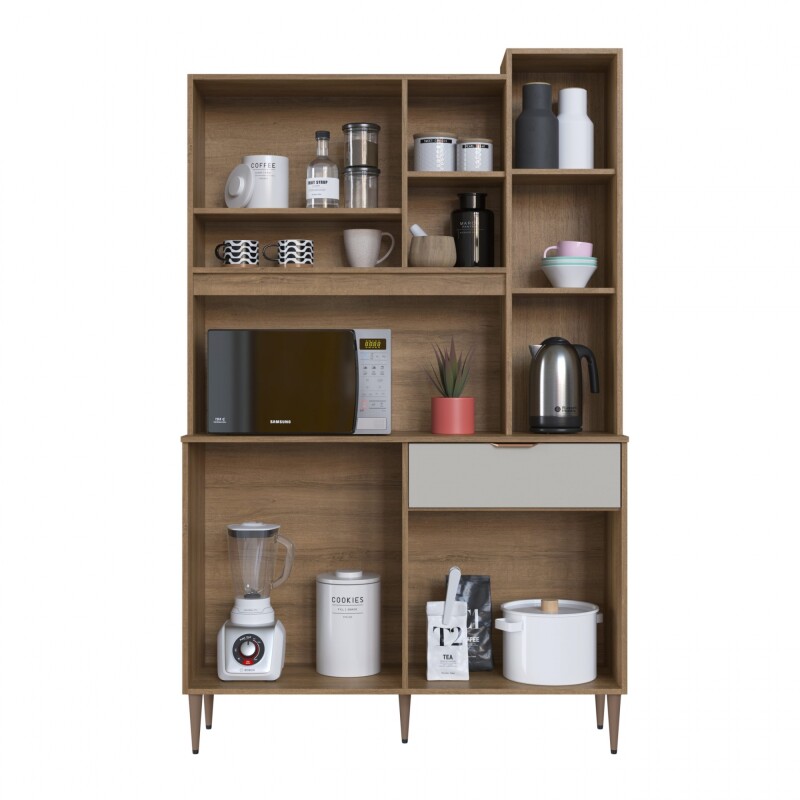 KIT DE COCINA 6P 1C MIEL Y ARENA KIT DE COCINA 6P 1C MIEL Y ARENA