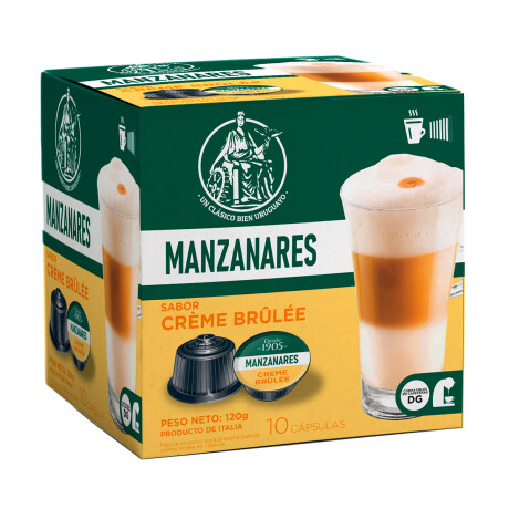 Cápsulas Café Manzanares Creme Brulée X10U 001