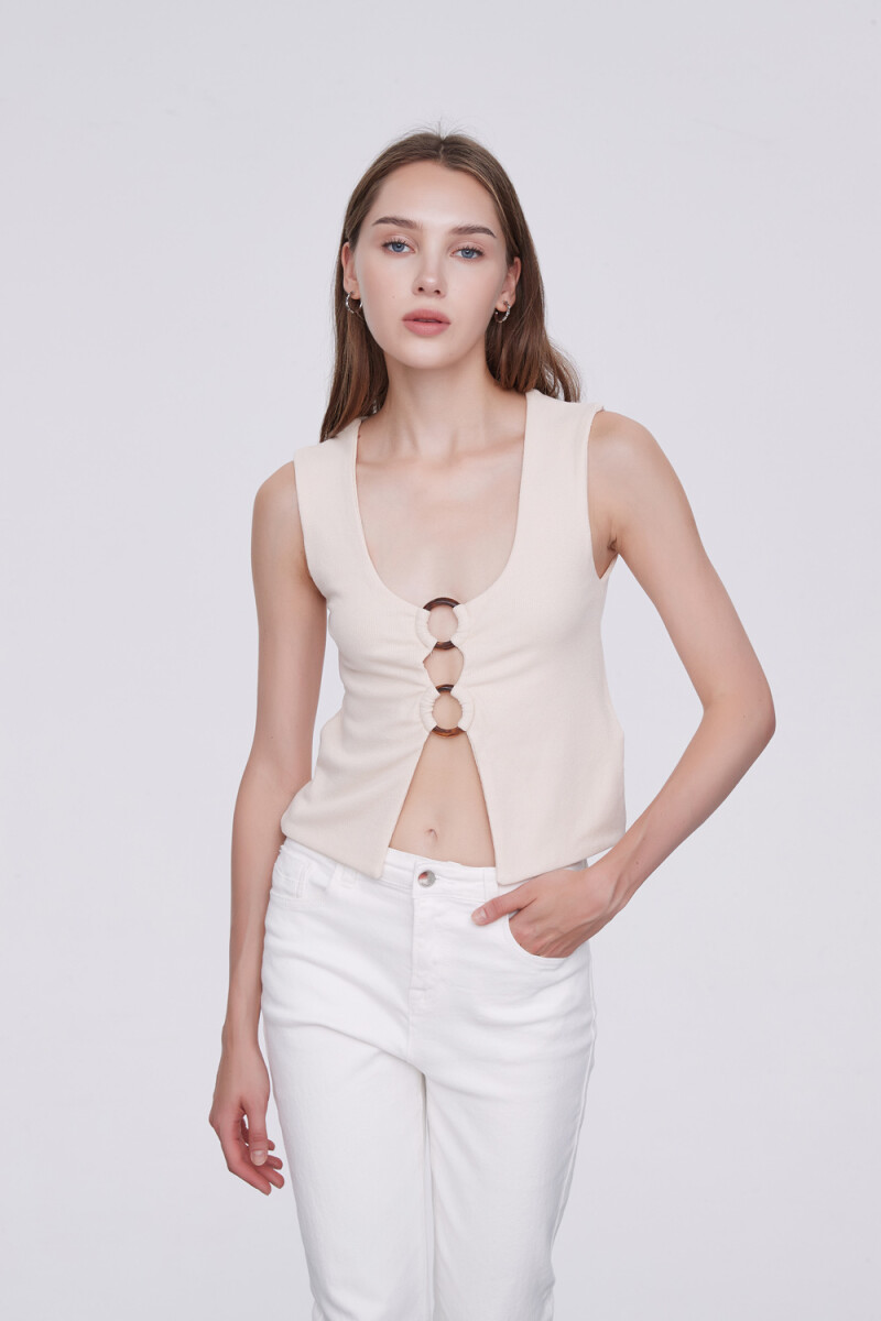 Tops Chanti - Beige 