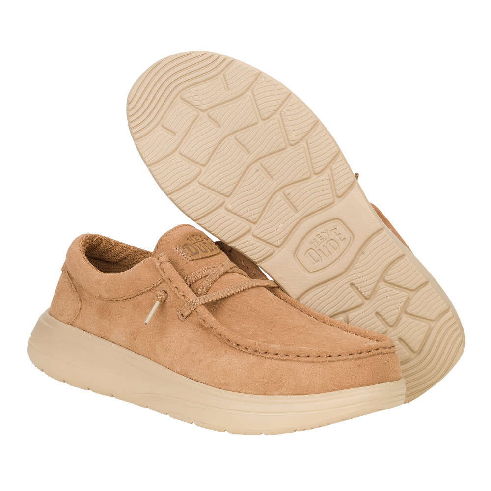 Wally COMF Suede - Hombre Tobacco Brown/Irish Cream