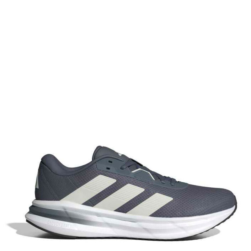 Championes de Hombre Adidas Running Galaxy 7 Gris - Blanco