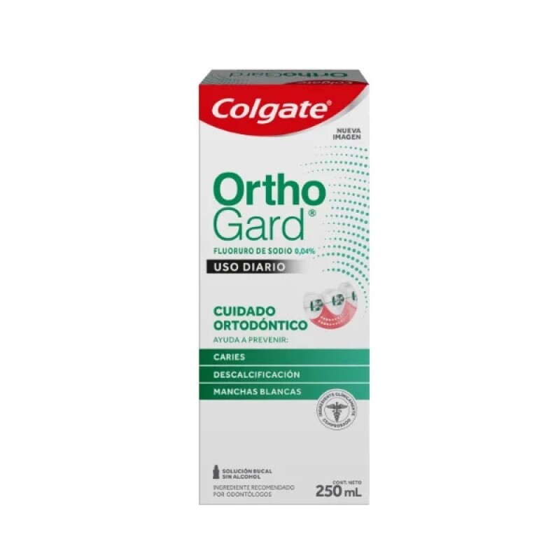 Enjuague Bucal Colgate Orthogard 250 ml Enjuague Bucal Colgate Orthogard 250 ml