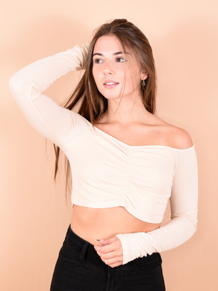 BLUSA ROMA BEIGE