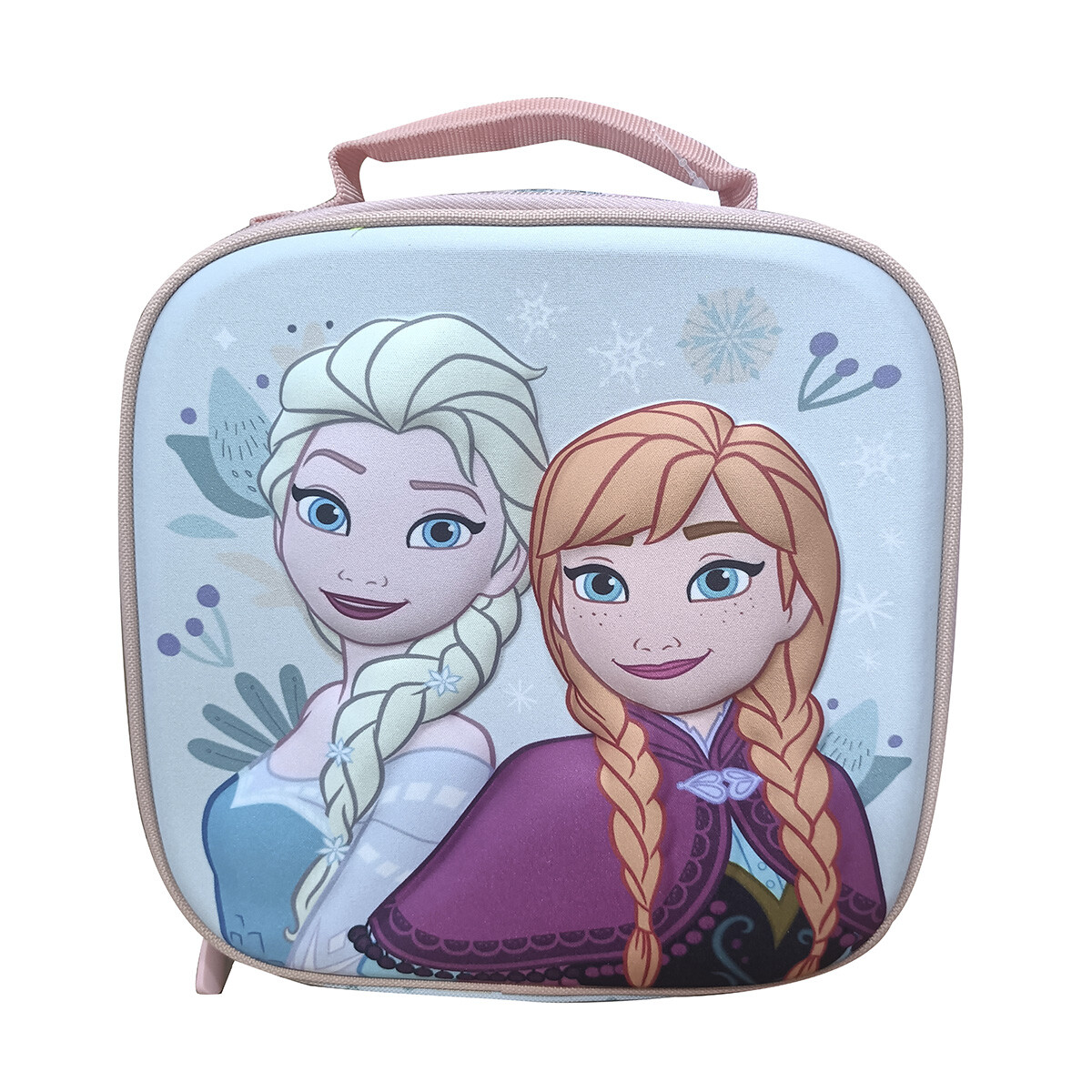 Lunchera 3D Térmica Escolar Frozen 22 x 22 cm Oficial 