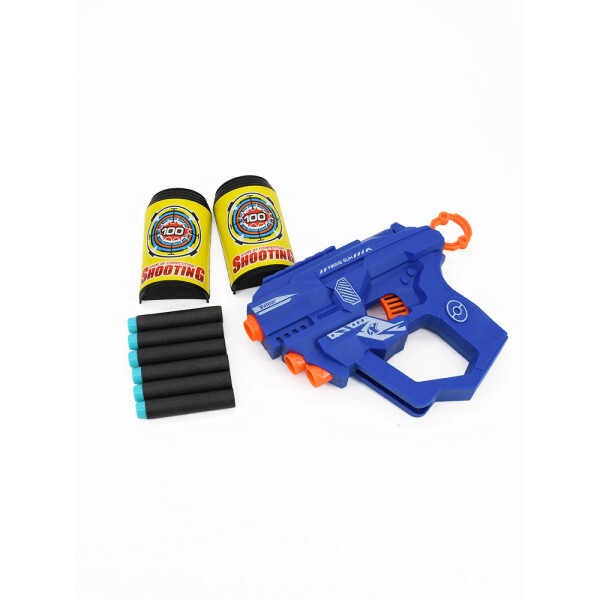 Pistola de dardos con blancos Pistola de dardos con blancos