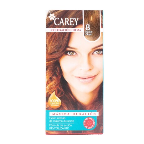 Tinta Carey Kit N°8 Rubio Claro Tinta Carey Kit N°8 Rubio Claro