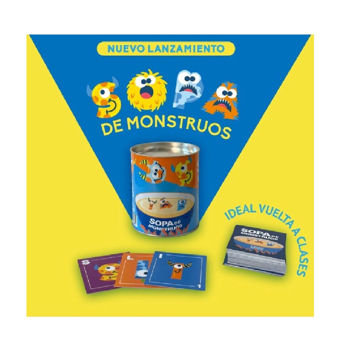 SOPA DE MONSTRUOS - Único 