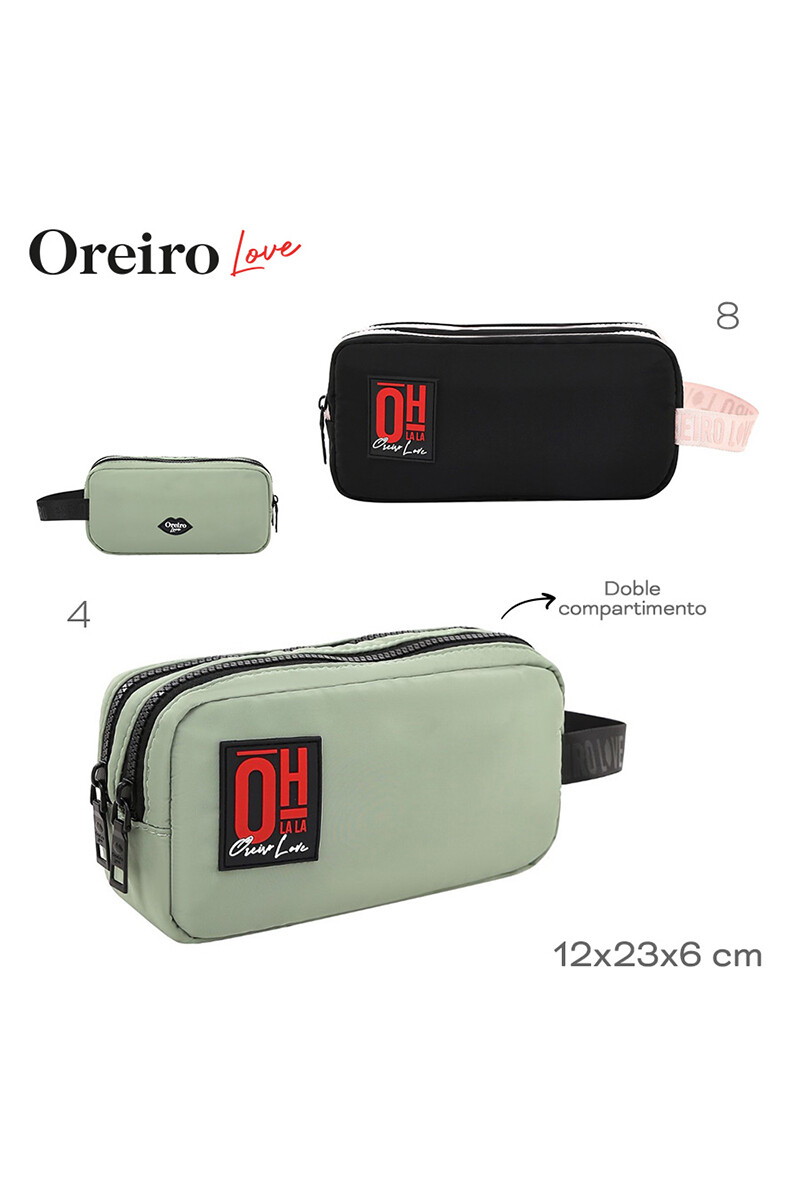 Necessaire Las Oreiro Negro