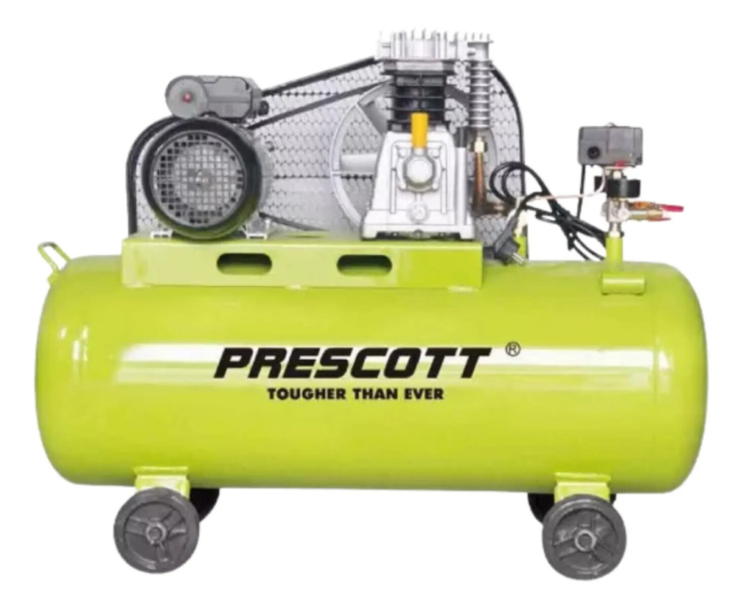 COMPRESOR DE AIRE PCRAFT PRESCOTT 100 LT 2 HP ELECTRICO 