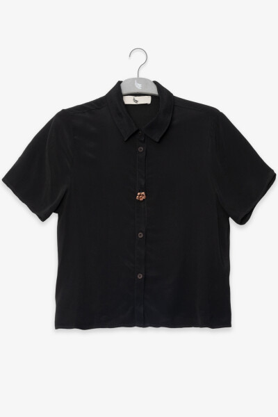 SHORT SLEEVE SHIRT Black
