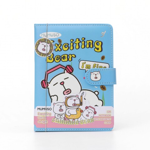 CUADERNO 32K CON CIERRE MAGNÉTICO (MUMU) CUADERNO 32K CON CIERRE MAGNÉTICO (MUMU)
