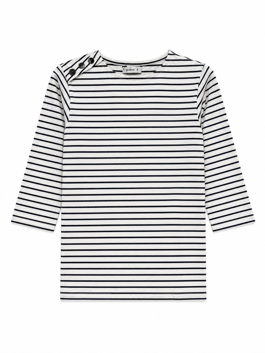 REMERA ALENDRA - OFF WHITE 