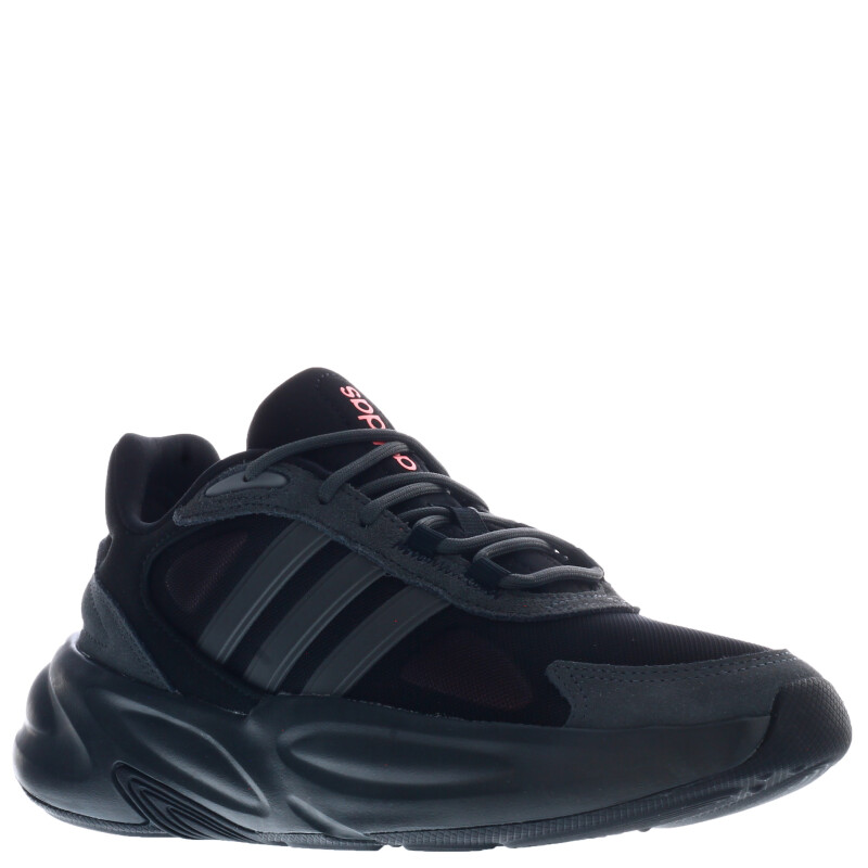 Championes de Mujer Adidas Ozelle Cloudfoam Negro - Gris Topo