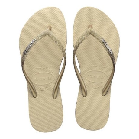 Sandalias ojotas Havaianas Slim Spark Sand Gris