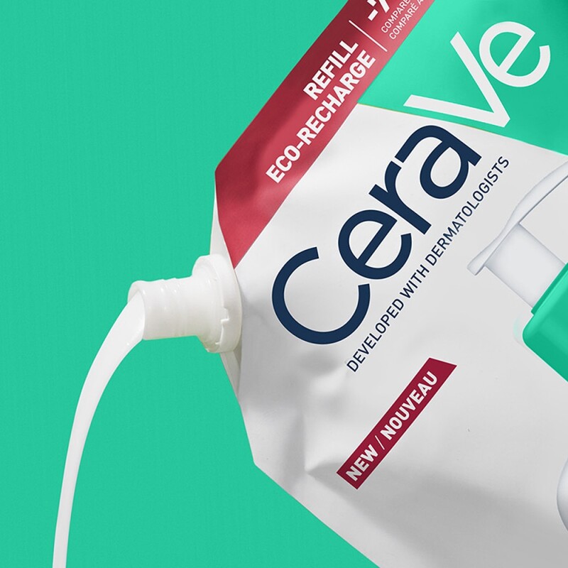 Cerave Limpiador En Gel Espumoso Refill 473 Ml. Cerave Limpiador En Gel Espumoso Refill 473 Ml.