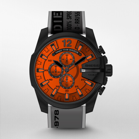 Reloj Diesel Fashion Cuero Gris 0