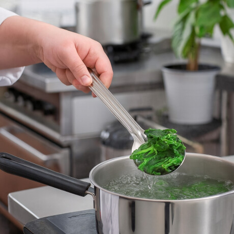 Cuchara perforada acero inoxidable 280 mm Cuchara perforada acero inoxidable 280 mm