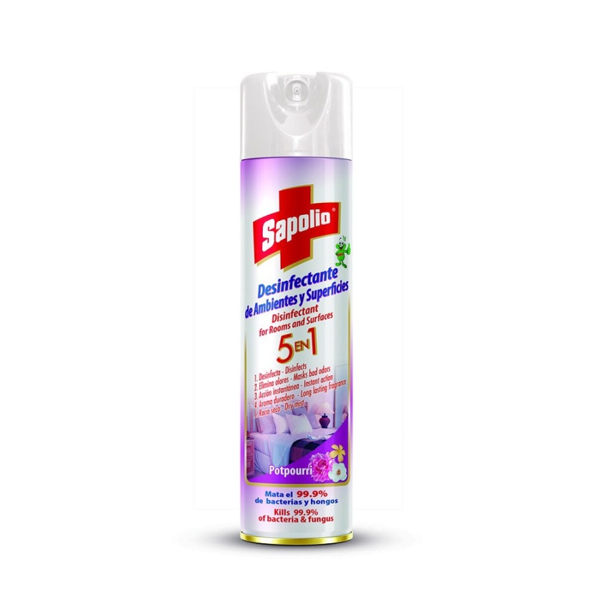Spray Desinfectante Ambiental Sapolio Potpourri 360 Ml - 001 