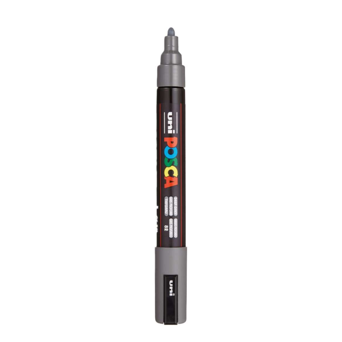Marcadores Uni Posca 2.5 mm - Gris Oscuro 