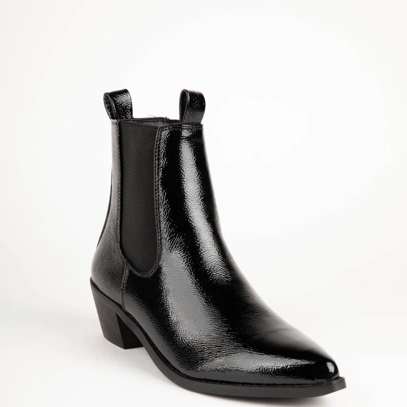 Bota DC KRISTENA Charol Negro Bota DC KRISTENA Charol Negro