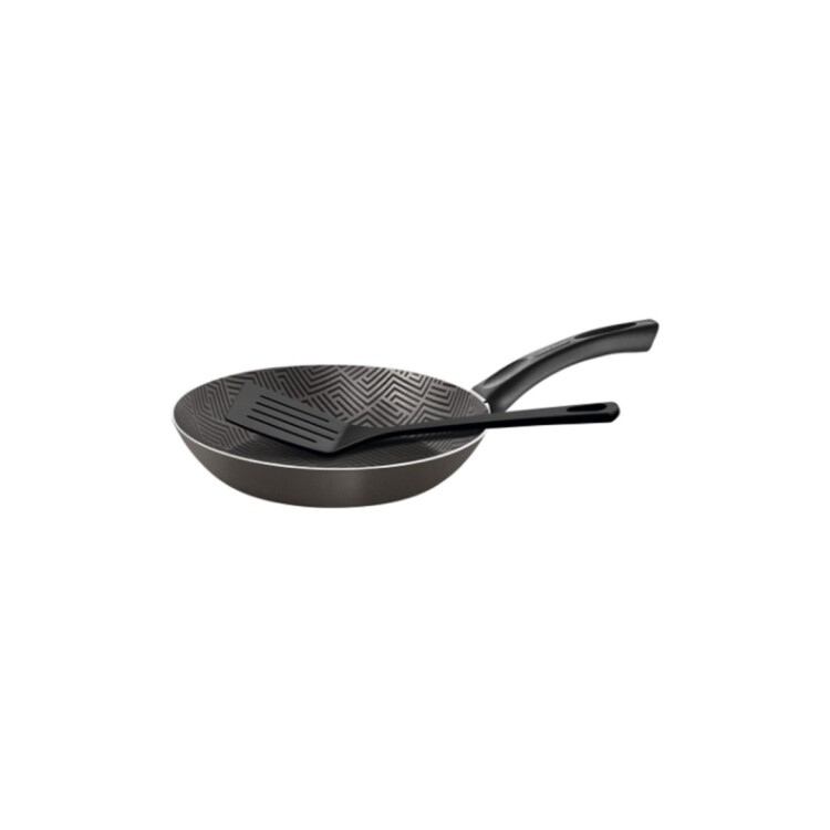 Sarten con Espatula Tramontina Paris 26cm 1,8 litros NEGRO