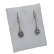 Caravanas antiguas en oro 18k de 2 tonos, brillantes y diamantes Caravanas antiguas en oro 18k de 2 tonos, brillantes y diamantes