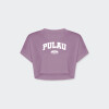 Remera Pulau University Violeta
