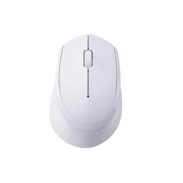 Mouse ergonómico blanco