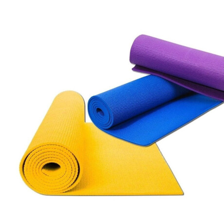 Colchoneta Yogamat Pilates Fitness Abdominales 6mm Azul