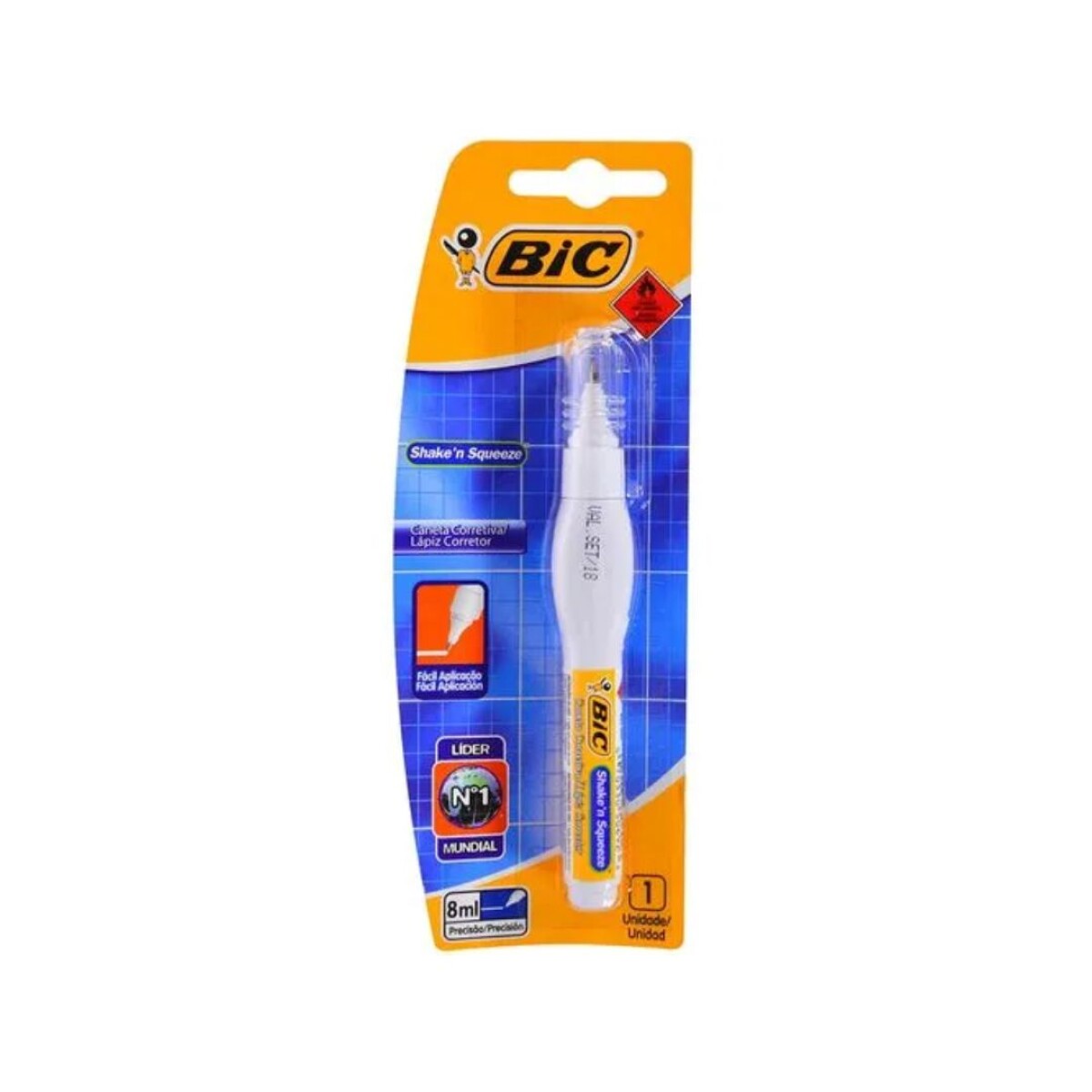 CORRECTOR BIC LAPIZ SHAKE´N SQUEEZE BLISTER 