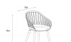 Silla de exterior - Cannes Silla de exterior - Cannes