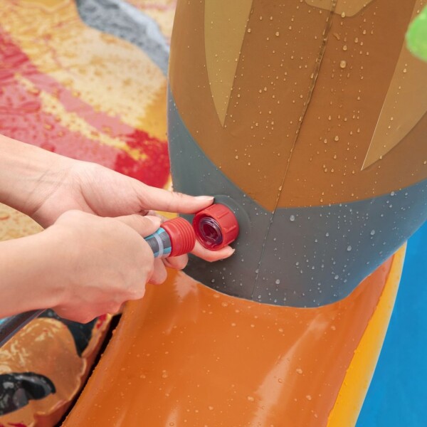 Piscina Inflable Bestway Infantil Tobogan Juegos Rociador Variante Diseño Multicolor