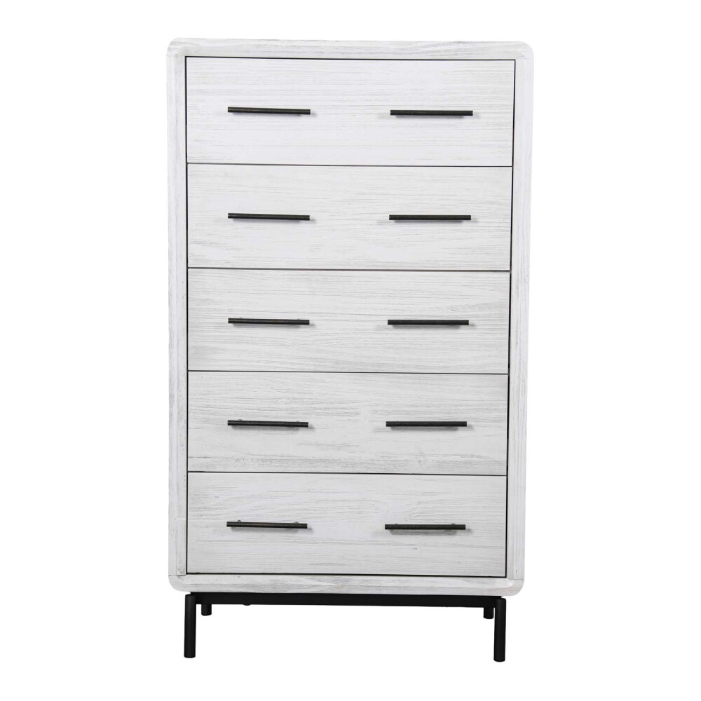 CÓMODA CAJONERA MADERA BLANCO WESTBROOK