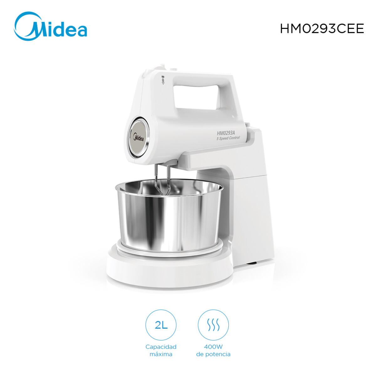 Batidora de mano Midea HM0293A 
