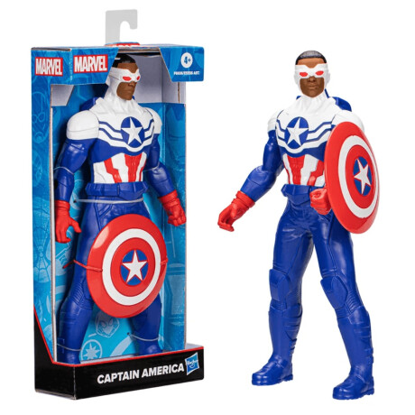 Figura articulada CAPITÁN AMÉRICA 24cm Figura articulada CAPITÁN AMÉRICA 24cm