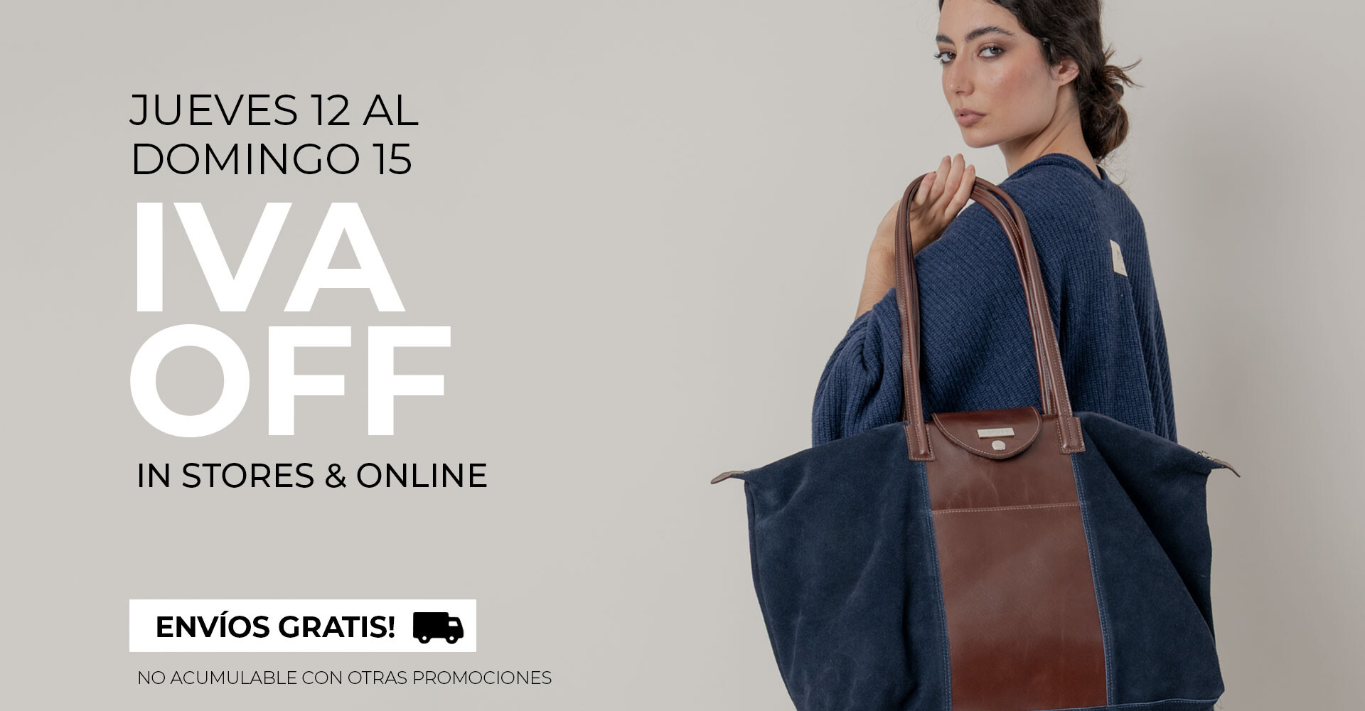 IVA OFF 18,03% DE DESCUENTO